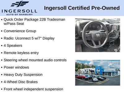 2025 RAM ProMaster 2500 Cargo Van Tradesman High Roof 159" WB w/Pass Seat