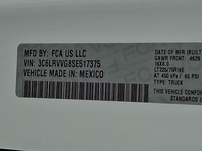2025 RAM ProMaster Cargo Van Tradesman