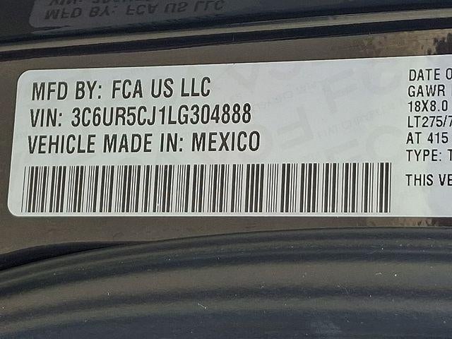 2020 RAM 2500 Tradesman Crew Cab 4x4 6'4" Box