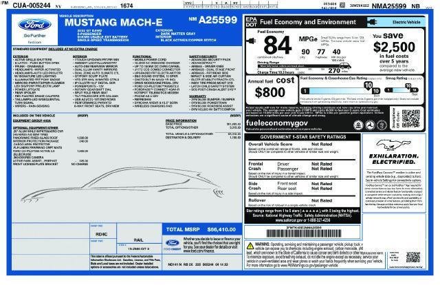 2022 Ford Mustang Mach-E GT