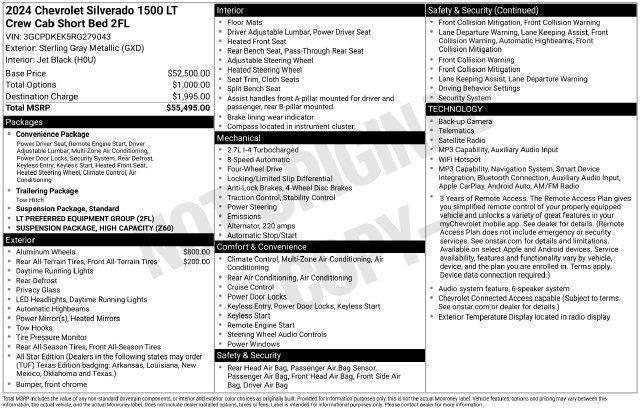 2024 Chevrolet Silverado 1500 LT