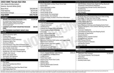 2022 GMC Terrain SLE