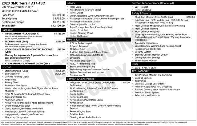 2023 GMC Terrain AT4