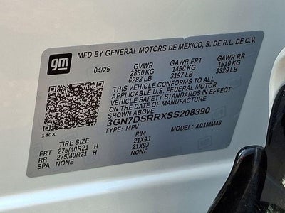 2025 Chevrolet Equinox EV RS