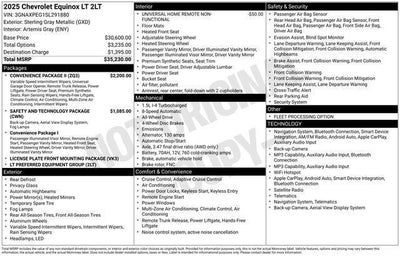 2025 Chevrolet Equinox LT