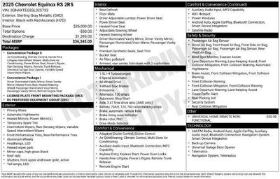 2025 Chevrolet Equinox RS
