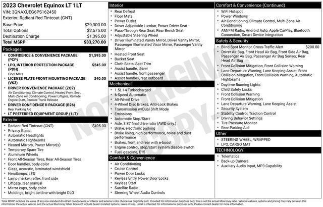 2023 Chevrolet Equinox LT