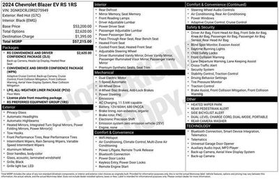 2024 Chevrolet Blazer EV RS