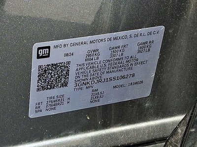 2025 Chevrolet Blazer EV RS