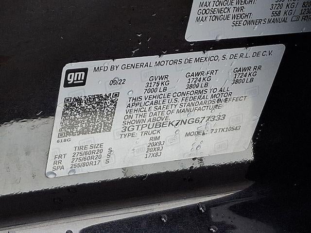 2022 GMC Sierra 1500 SLE