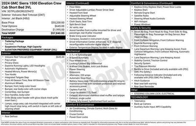 2024 GMC Sierra 1500 Elevation