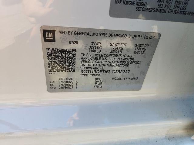 2020 GMC Sierra 1500 SLT