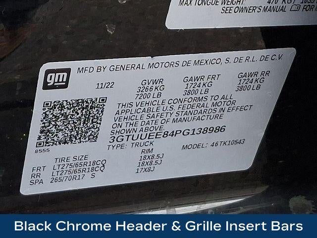 2023 GMC Sierra 1500 AT4