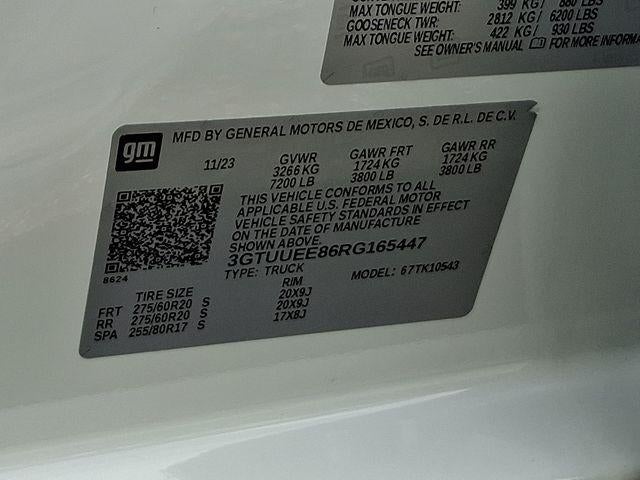 2024 GMC Sierra 1500 AT4