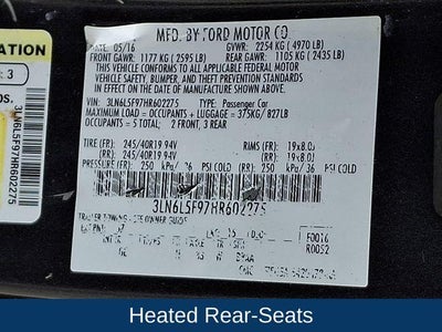 2017 Lincoln MKZ Reserve