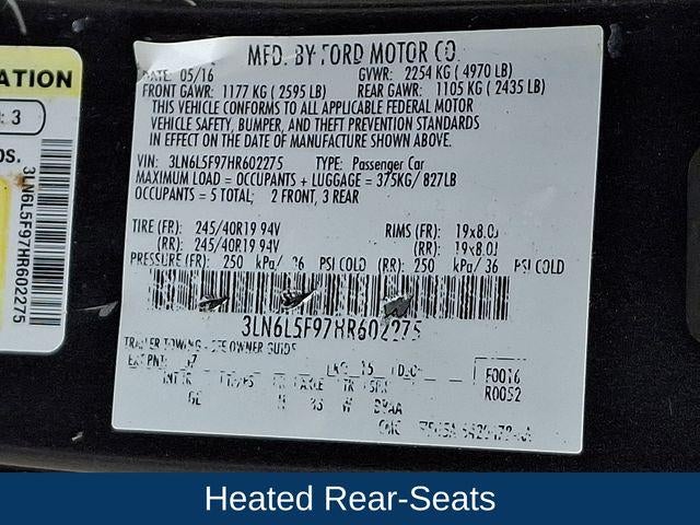 2017 Lincoln MKZ Reserve