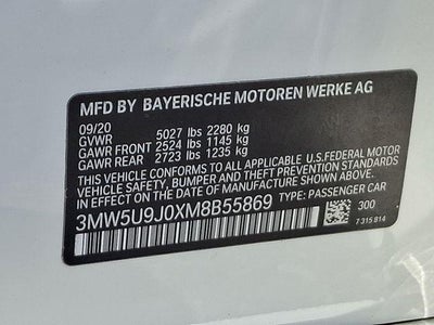 2021 BMW 3 Series M340i xDrive
