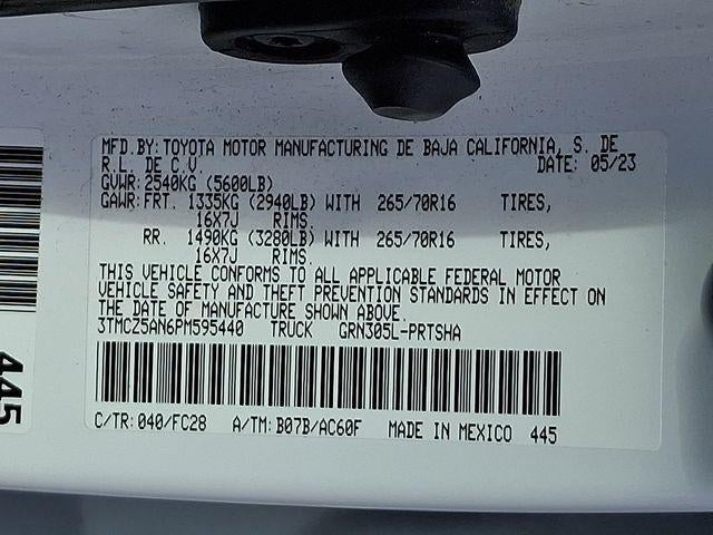 2023 Toyota Tacoma Trail Edition