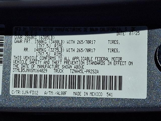 2025 Toyota Tacoma TRD Off Road
