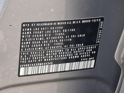 2024 Volkswagen Tiguan 2.0T SE R-Line Black