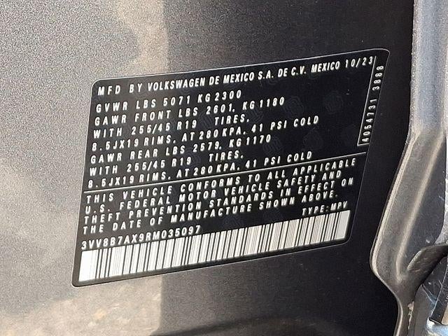 2024 Volkswagen Tiguan 2.0T SE R-Line Black