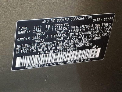 2025 Subaru Outback Onyx Edition