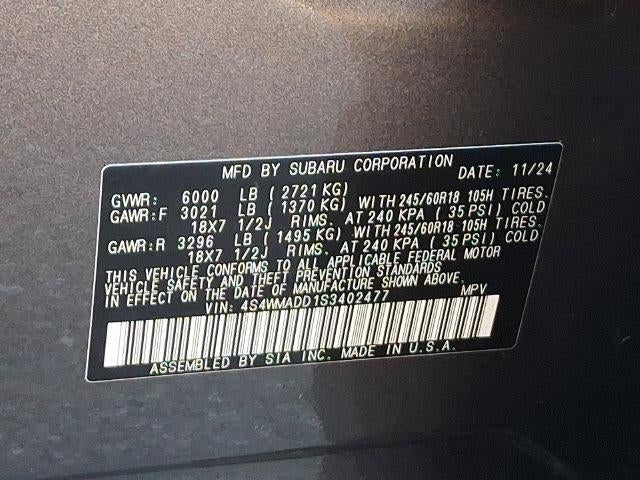 2025 Subaru Ascent Premium