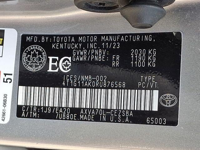 2024 Toyota Camry SE