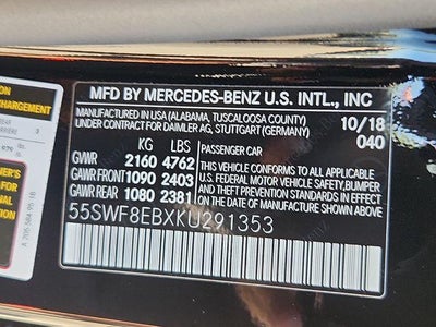 2019 Mercedes-Benz C 300 4MATIC®