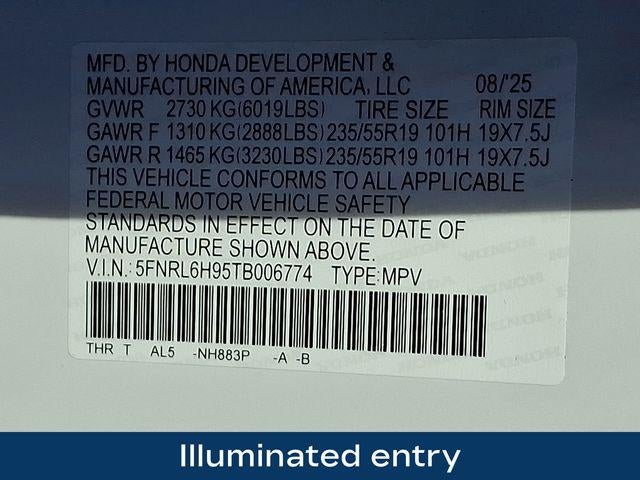 2026 Honda Odyssey Elite