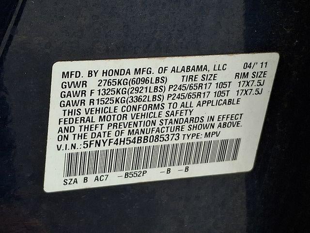 2011 Honda Pilot EX-L