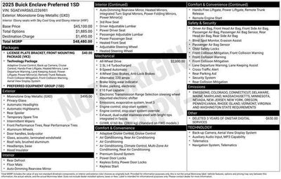 2025 Buick Enclave Preferred
