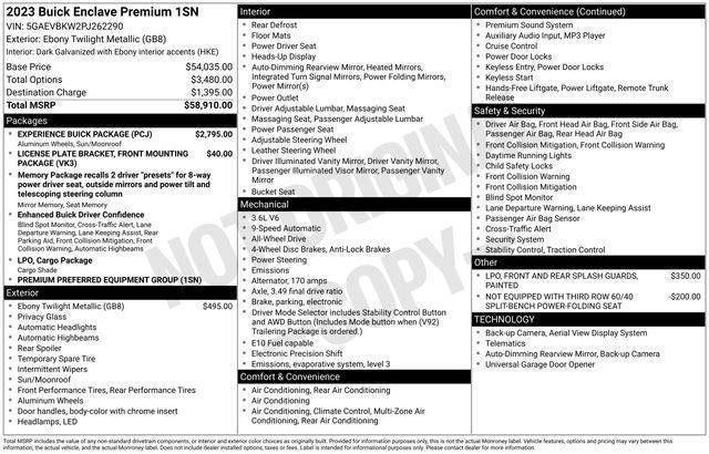 2023 Buick Enclave Premium
