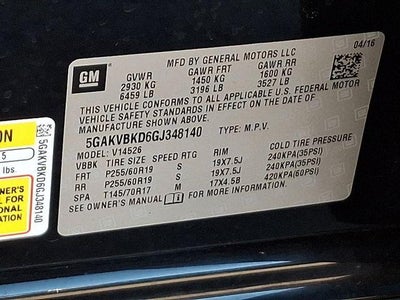 2016 Buick Enclave Leather