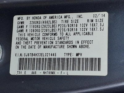 2014 Acura RDX Base