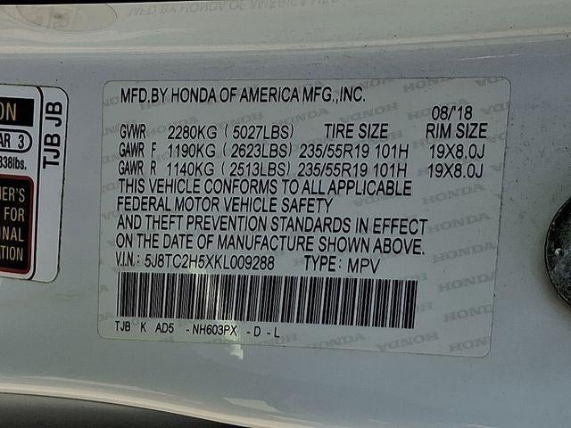 2019 Acura RDX Technology Package