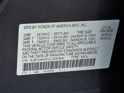 2020 Acura MDX Base