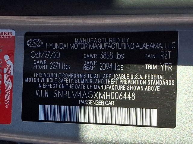 2021 Hyundai Elantra SEL