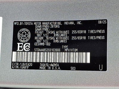 2025 Toyota Grand Highlander XLE
