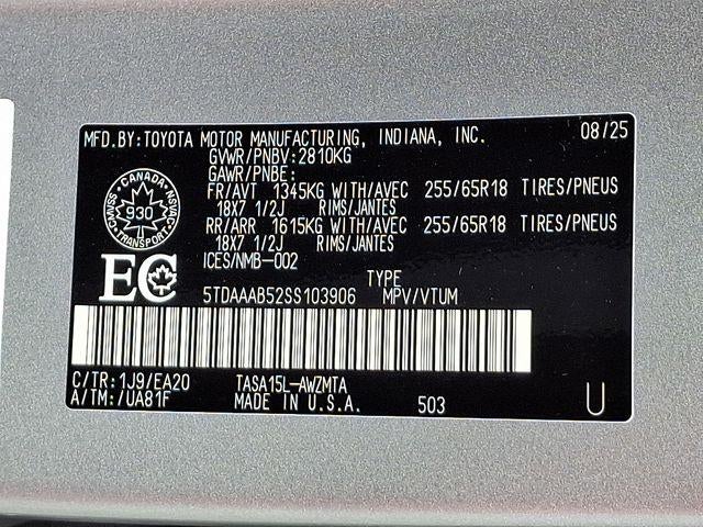 2025 Toyota Grand Highlander XLE