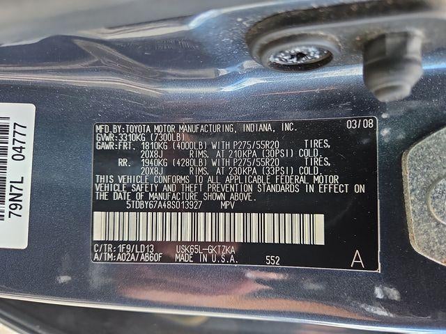 2008 Toyota Sequoia Platinum