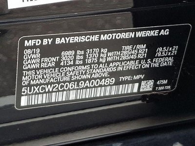2020 BMW X7 xDrive40i