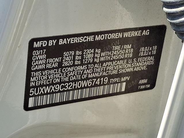 2017 BMW X3 xDrive28i