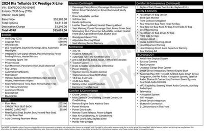 2024 Kia Telluride SX Prestige X-Line