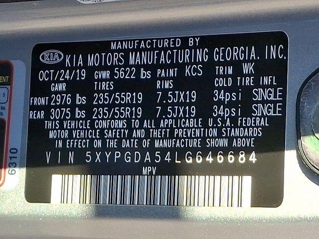 2020 Kia Sorento 3.3L S