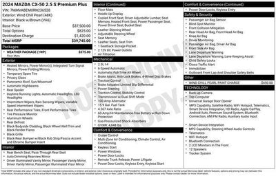 2024 Mazda Mazda CX-50 2.5 S Premium Plus