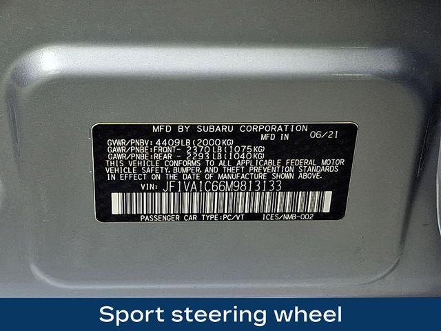 2021 Subaru WRX Premium