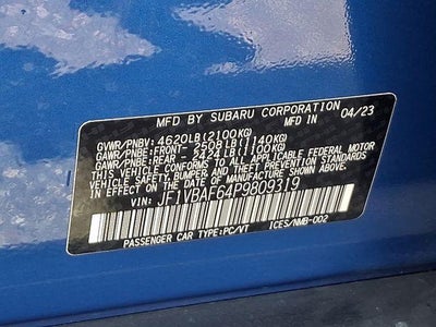 2023 Subaru WRX Premium