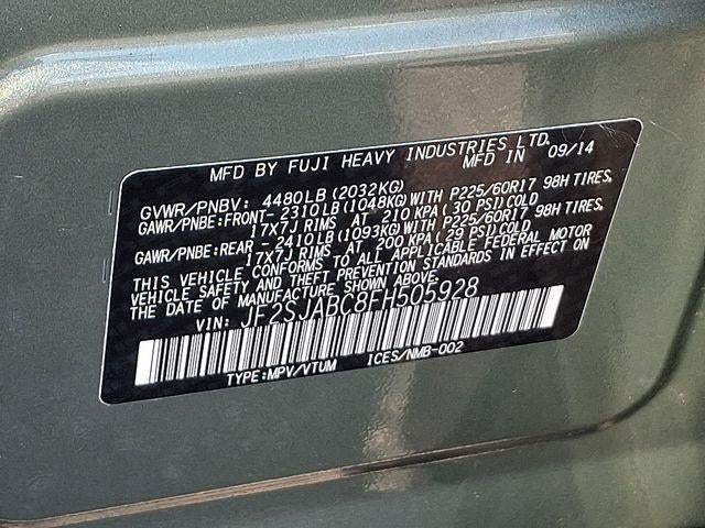 2015 Subaru Forester 2.5i