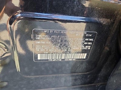 2015 Subaru Forester 2.5i Limited
